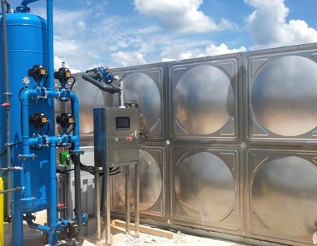 貴州甕安縣5噸壓力式一體化凈水設備